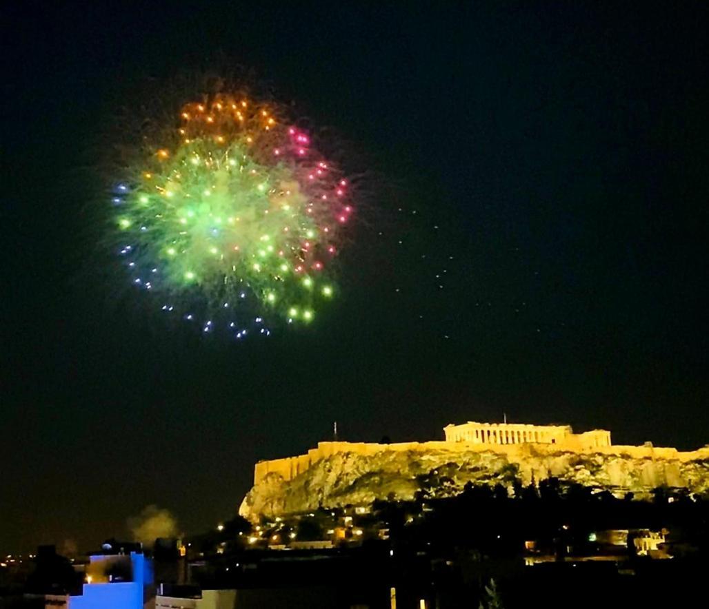 V&V Acropolis View Apartment Athene Buitenkant foto