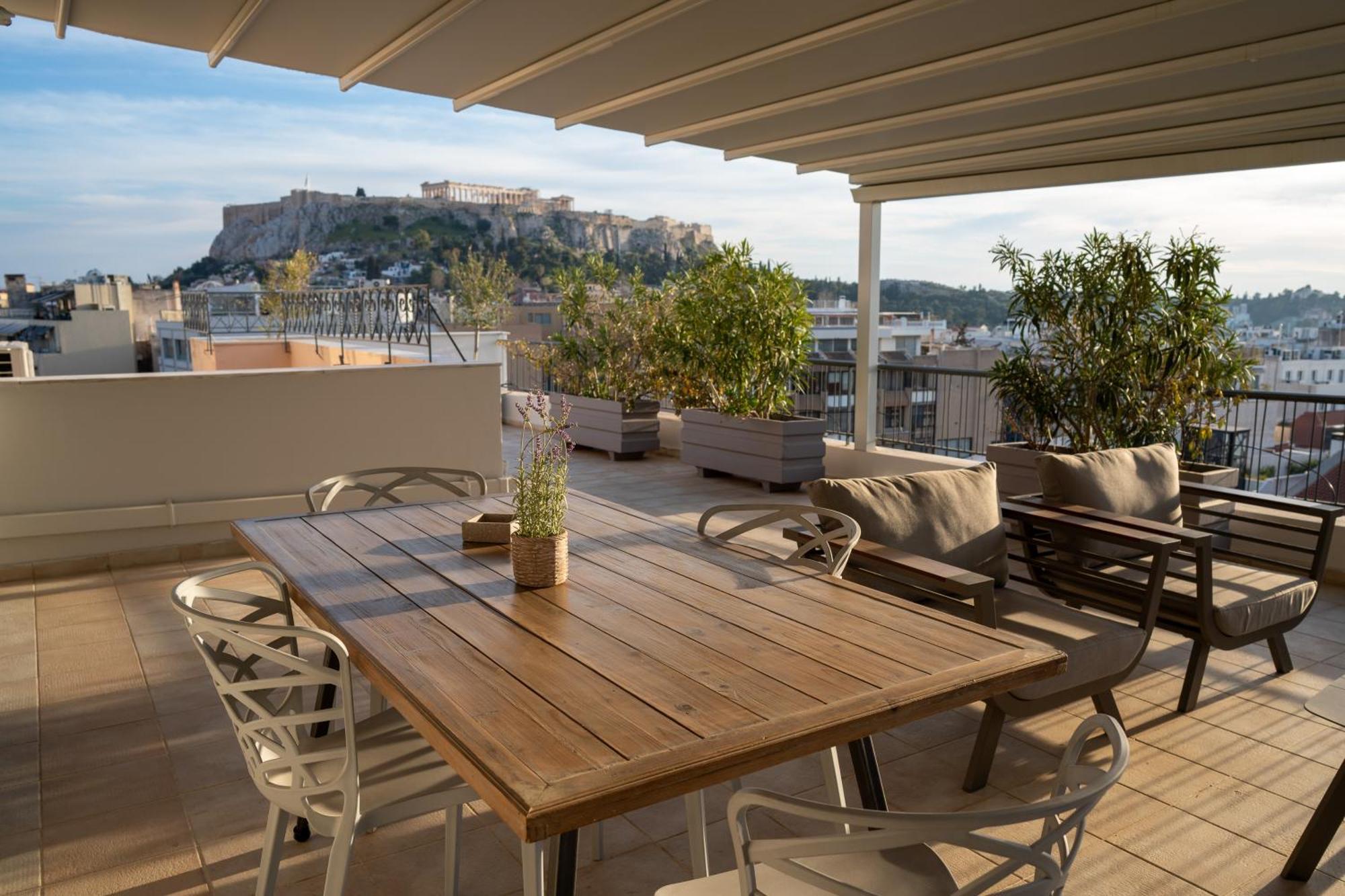 V&V Acropolis View Apartment Athene Buitenkant foto