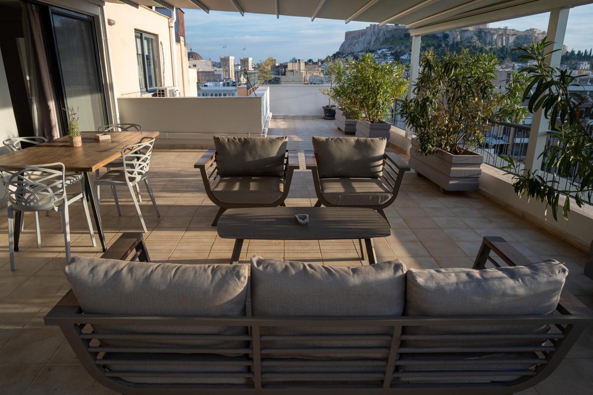V&V Acropolis View Apartment Athene Buitenkant foto