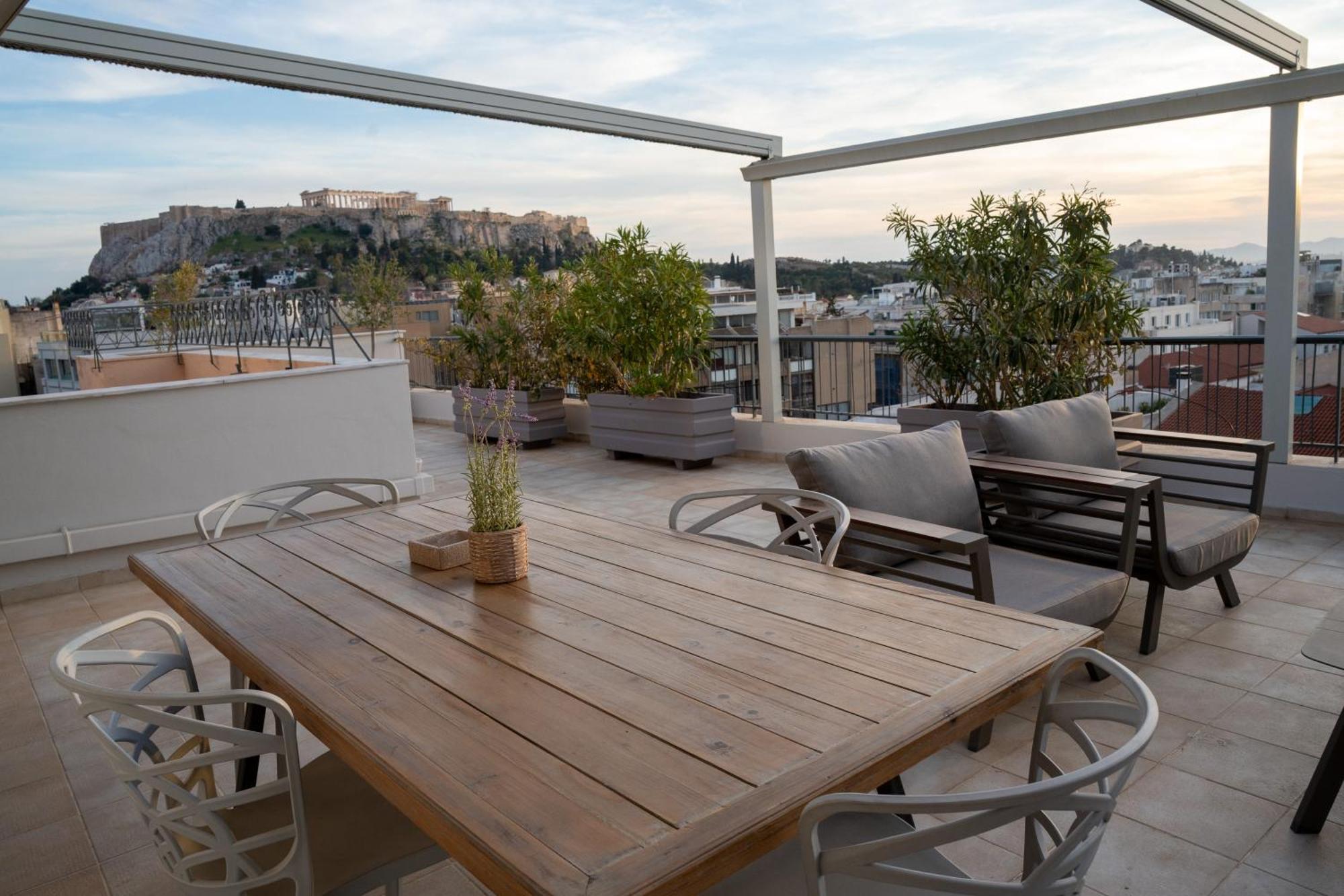V&V Acropolis View Apartment Athene Buitenkant foto