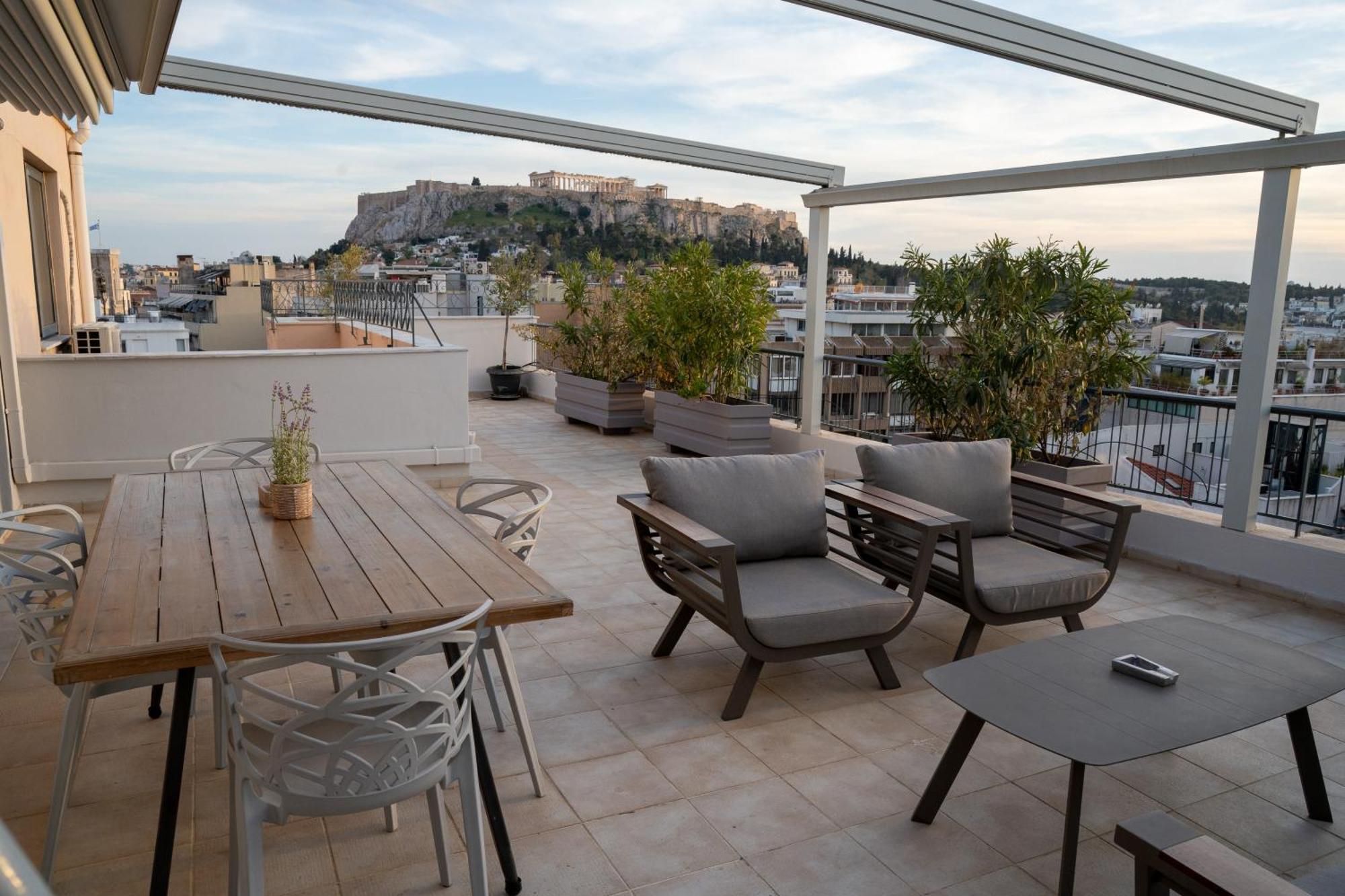 V&V Acropolis View Apartment Athene Buitenkant foto